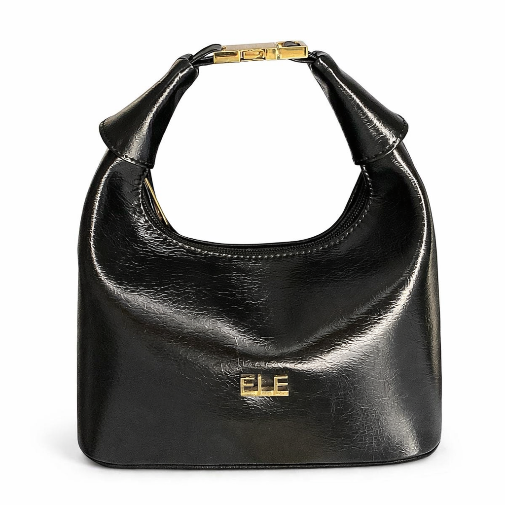 Ele Bag - Black leather